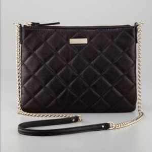 Kate Spade | Gold Coast Ginnie Black Bag LAMBSKIN